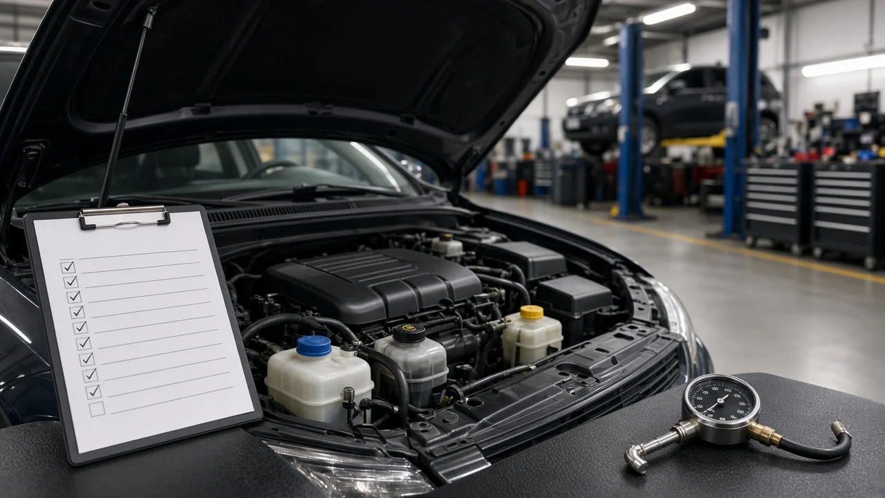 Preventive maintenance schedule Colonia NJ shop inspection checklist