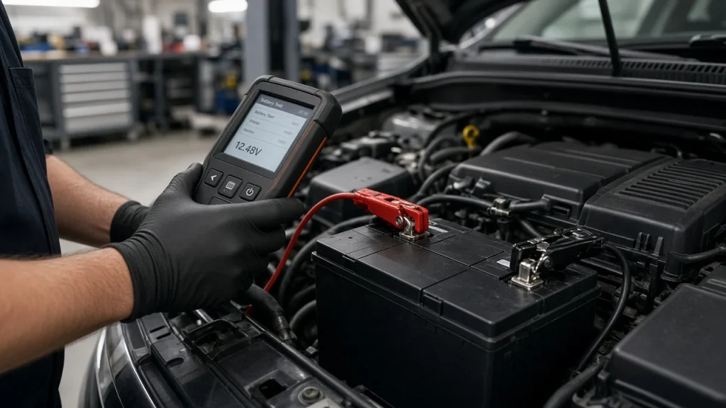 Dead battery Colonia NJ starting and charging system test